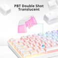 thumbnail image 4 of Set de teclas Ussixchare 17 teclas Double Shot Translucent, 4 of 8