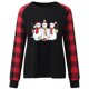 thumbnail image 4 of Puntoco Mujer Otoño e Invierno Impreso Camiseta Suelta Manga Larga Blusa Cuello Redondo Casual tops Puntoco Puntoco-2769, 4 of 5