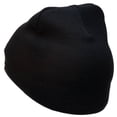 thumbnail image 2 of General Embroidered Short Beanie - Black OSFM, 2 of 5