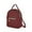 Red, variant on Fall Saving! Tuobarr Backpacks, Leather Backpack Cute Casual Daypack Zippered Pockets Crossbody Convertible Shou, Red