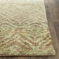 thumbnail image 3 of SAFAVIEH Bohemian Chadwick Geometric Area Rug, Green/Brown, 5' x 8', 3 of 7