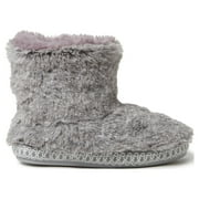 DF by Dearfoams Furry Bootie slippers (Little Girl & Big Girl)