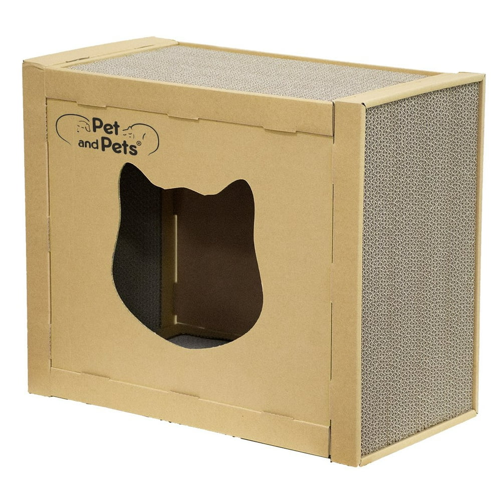 Pet and Pets The Box Eco Pet House - Walmart.com - Walmart.com