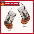 thumbnail image 2 of Lsque Polka Dot Rhino Welcome Pattern 18 Inch Christmas Stockings, Festive Holiday Stocking for Christmas Decorations Holiday Decor, 2 of 8