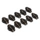 thumbnail image 1 of 10 Juegos Caja de Joyería de Bronce , nalgas Pequeña con 40 Tornillos DIY - Bronce , 56x31mm Gloria Mini Bisagras de Bisagra, 1 of 9