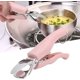 thumbnail image 2 of Un clip anti escaldaduras de acero inoxidable, clip antideslizante para plato caliente, utilizado para levantar la sartén de la cocción a presión, horno microondas, horno, sartén de aire (rosa) JM, 2 of 4