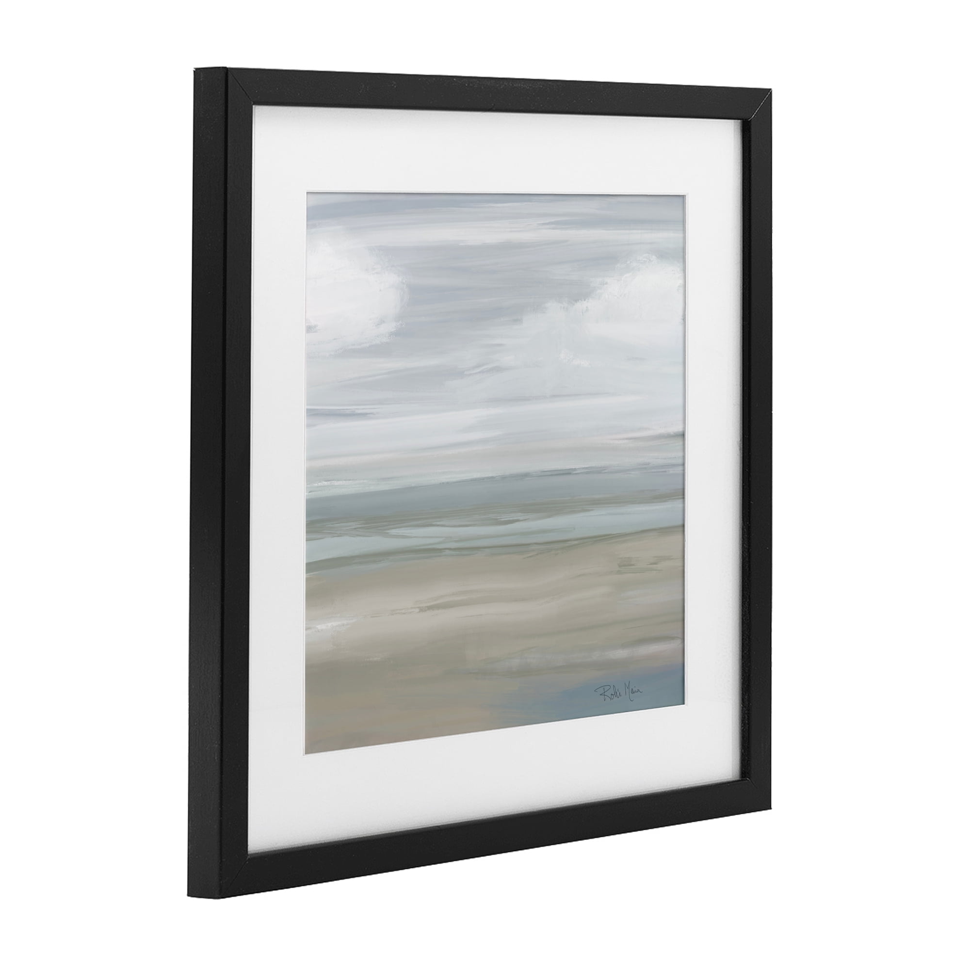 Stupell Industries Another Day Peaceful Landscape Black Framed Print Under Glass, design by Robin Maria