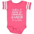 thumbnail image 3 of Inktastic Future Sailor Like Daddy Boys Baby Bodysuit, 3 of 5