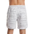 thumbnail image 5 of Shorts de Sport pour Hommes, Shorts de Gym, Shorts de Course, Shorts Décontractés avec Cordon de Serrage, Poches Camouflage, Shorts Cargo Décontractés pour Randonnée, Vert Armée L, 5 of 5