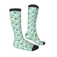 thumbnail image 3 of Fotbe Horse And Flower print Women's Men's Novelty Crew Socks Cotton Socks Knee High Socks for Walking,Running,Nurses,Pregnancy, 3 of 8