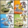thumbnail image 4 of Compatible con bloques de construcción de juguetes ensamblados, partículas pequeñas, bloques de construcción de cohetes espaciales militares, juguetes educativos ensamblados para niños, 4 of 5