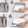 thumbnail image 3 of Bassine Pliable avec Trou d'Evacuation - Volumen 16 litros - Seau Pliable en avec Poignées en Plastique - Evier Pliable pour la Pêche, Le Camping, Les Randonnées et Le Caravaning, 3 of 7