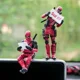 thumbnail image 3 of -figura de acción de x-men Deadpool 2, modelo de postura sentada tumbada, adorno de coche, Mini muñeca de Anime, estatuillas de fantasía de PVC, Juguetes, 3 of 5