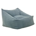 thumbnail image 2 of Overman USA Cooper Soft Filled Dorm Bean Bag Chair - Chloe Sky, 2 of 6