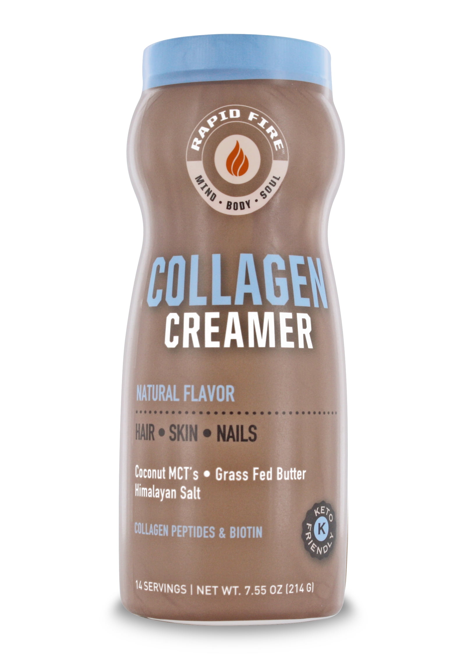 Rapid Fire Collagen Creamer for Hair, Skin and Nails, 7.55 oz