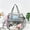 Grey, variant on Zipper Organization Bags, Multifunctional Transparent Backpack (Black), Waterproof Pvc Storage Bag, Large Capacity Travel Bag for Work, Sports Games, Gym