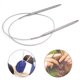 thumbnail image 2 of Agujas de tejer circulares de acero inoxidable, agujas de ganchillo para tejer, alfileres de tejido DIY, herramientas para manualidades, 80cm, 2,0-10 Mm, 2 of 4
