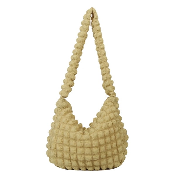Bolso Mano Nube para Mujer Bolso Hombro A La Verano (amarillo)