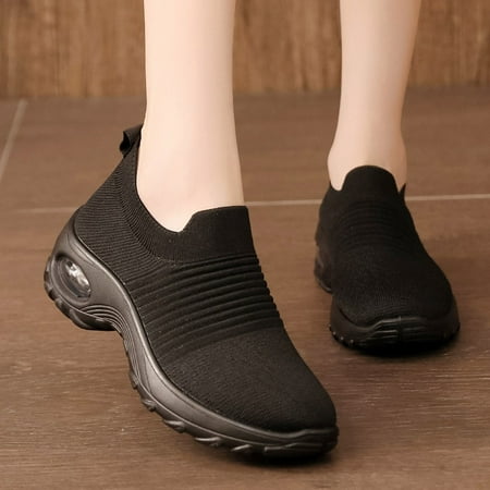 

Fashion Women Mesh Casual Slip-On Sport Shoes Runing Breathable Shoes Sneakers