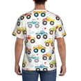 thumbnail image 2 of Naloa Cartoon Monster Trucks Men's T-Shirt Sport T-shirt Men's Basic Tee Casual Men's Shirt, Round Neck, Short Sleeves - Medium, 2 of 5