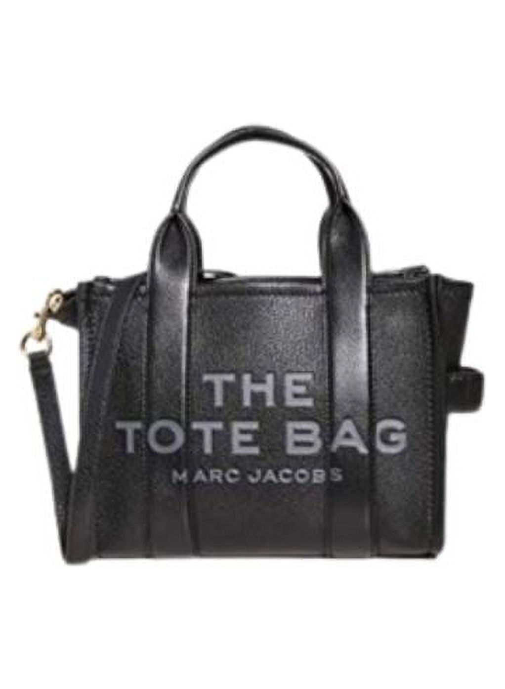 Marc Jacobs The Leather Small Tote Bag - Black