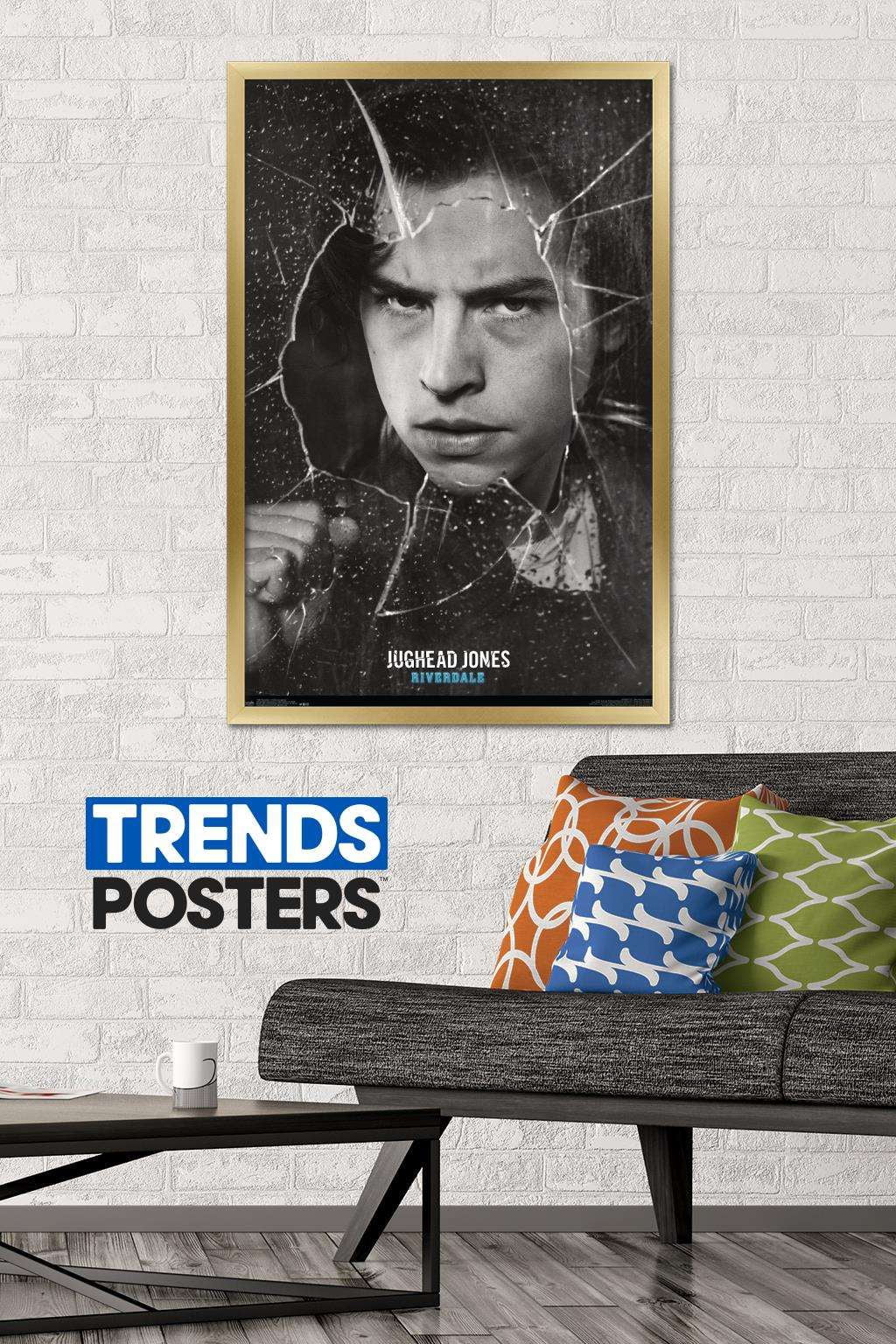 Riverdale - Shattered Jughead Wall Poster, 22.375" x 34", Framed