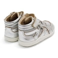 thumbnail image 5 of Old Soles Toddlers Shizam Hi Top Shoes, Silver \ Grey Suede,25 EU (9 US) M US, 5 of 7