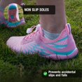 thumbnail image 4 of Zapatos Barezoey 2025 para mujer y hombre de senderismo, color rosa, 4 of 8