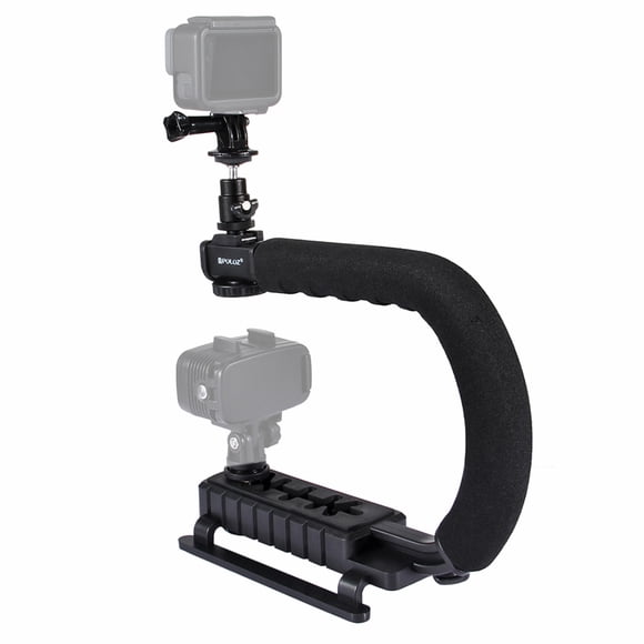 Soporte de cámara PULUZ Soporte de cámara portátil de mano en forma de U Soporte de video Soporte de DV Kit de estabilizador de Steadicam en forma de C para todas las cámaras SLR y cámaras DV doméstic PULUZ Soporte de cámara