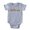 Heather Grey, variant on CafePress - California Rbw Txt - Cute Infant Baby Football Bodysuit