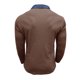 thumbnail image 5 of Blusa y camisa de manga larga con cuello vuelto para hombre, estilo casual, con bloques de color, de poliéster y manga larga., 5 of 7