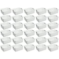 thumbnail image 2 of Stérilite Paniers de Rangement Ultra en Plastique avec Poignées, Blanc, 30 Pièces, 2 of 5