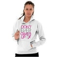 thumbnail image 5 of Don’t Give Up Breast Cancer Awareness Hoodie Sweatshirt Women Brisco Brands S, 5 of 6