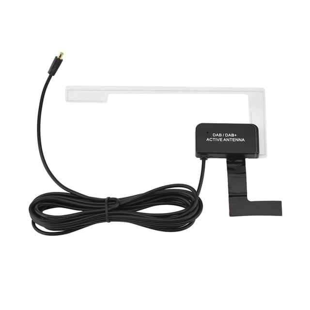 DAB Digital Car Radio Antena aérea Montaje en vidrio MCX Enchufe macho