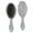 Gray Christmas Snowflake, variant on Gray Christmas Snowflake Pattern Hair Brush,Girls Detangling Hair Brush,Glide Through Tangles with Ease for Wet & Dry Hair,8.8"X2.8"