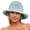 Green, variant on Womens Summer Straw Sun Hat Foldable Bucket Cap for Beach Vacation Breathable and UV Protection