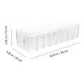 thumbnail image 2 of Shisuyan 1 Set Business Card Storage Box Gaming Cards Box Clear Cards Case Acrylic Cards Box, 2 of 8
