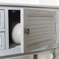 thumbnail image 3 of SAFAVIEH Tate Storage Rectangle Console Table, Gray, 3 of 14