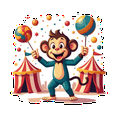 thumbnail image 5 of cartoon Monkey Theme Stickers, Waterproof Monkey Theme Sticker for Water Bottle Laptop Phone Cases Planner Skateboard Luggage Helmet Party Favor Decor, Ideal for Adults Teens Teacher Rewards, 5 of 9