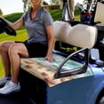 thumbnail image 2 of Jeiento Beach Sea Turtle Golf Cart Seat Covers Club Car Seat Protector Soft Golf Cart Seat Towel Fits for Club Car and More 2 Person Seats Golf Carts, 2 of 5