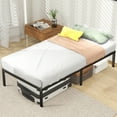 thumbnail image 2 of Simenmax Twin Bed Frame Classic Metal High Platform Bedframes, 2 of 6