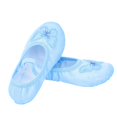 thumbnail image 2 of 7-8 Years Ballet Shoes for Girls Toddler Ballet Slippers Soft Canvas Boys Dance Shoes for Toddler/Little Kid/Big Kid Blue, 2 of 5
