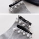 thumbnail image 4 of 1 par de medias de algodón de tubo mediano, calcetines de perlas de encaje japonés, calcetines de pila, calcetines de señora para estudiante, niña (gris claro), 4 of 4