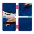thumbnail image 7 of Cooler Cover 18 Oz Waterproof - Rolling Cart Cover 100% Weather Resistant with Air Pockets & Drawstrap for Snug Fit (32" H x 36" W x 20" D, Blue), 7 of 7