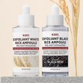 thumbnail image 5 of Peel Shot Glow Rice Ampoule Duo White Rice/Black Rice Ampoule Soft Exfoliating Face and Body Scrub Dead Skin Cells, Blackheads Remover, 5 of 5