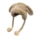 thumbnail image 4 of Gorro de invierno con orejas, gorro cálido con orejas de conejo, gorro para cosplay al aire libre y vacaciones, 4 of 8