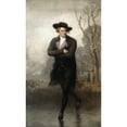 thumbnail image 2 of Gilbert Stuart 12x18 Gold Ornate Wood Frame and Double Matted Museum Art Print Titled - The Skater (Portrait of William Grant) (1782), 2 of 4