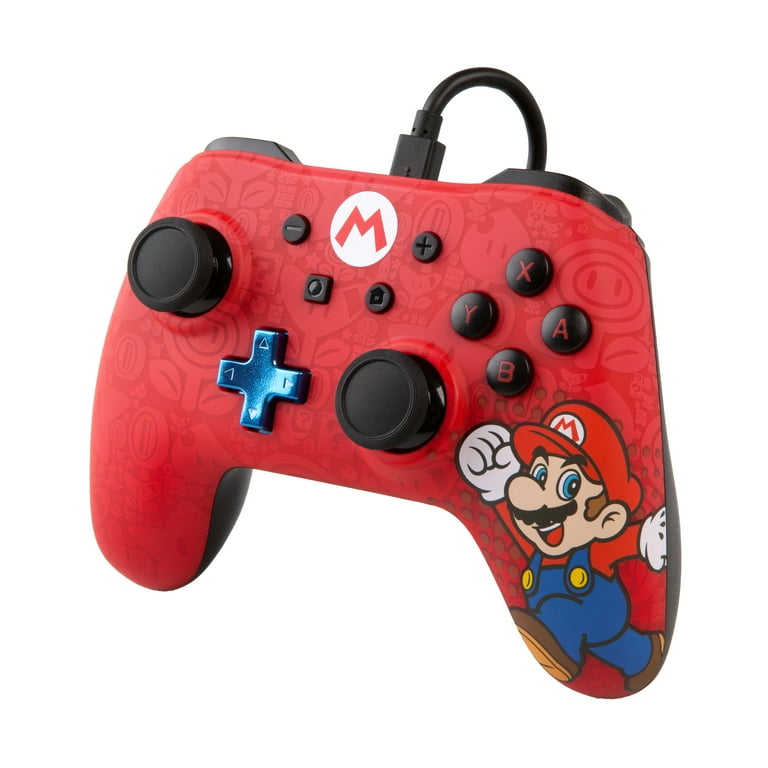 任天堂 - 【新品未使用】PowerA スーパーマリオ Wired コントローラー PowerA Wired Controller for Nintendo Switch - Mario