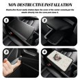thumbnail image 5 of Chririnla with Pockets Car Center Console Cover for Vehicle, Warm Center Console Cushion Pad Polyester Car Arm Rest Covers American Flag Fishing Bass, 5 of 6