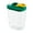 B, variant on A One Liter Capacity Plastic Sealed Container For Pantry Organization Keeps Contents Dry And Fresh Easy Open Snap Lid